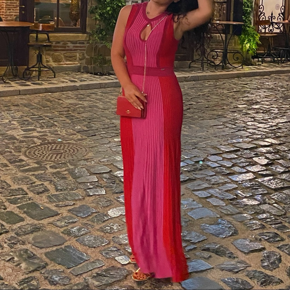Georgeous pink red dress